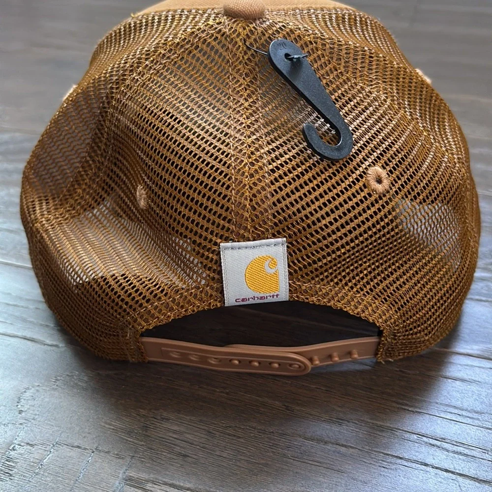 Carhartt Brown Mesh Back Hat - Picture 5 of 10